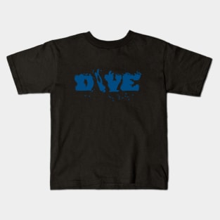 Just Dive Navy Kids T-Shirt